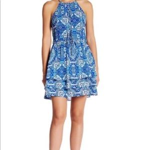 Parker Glacius Brocatto Dax paisley dress